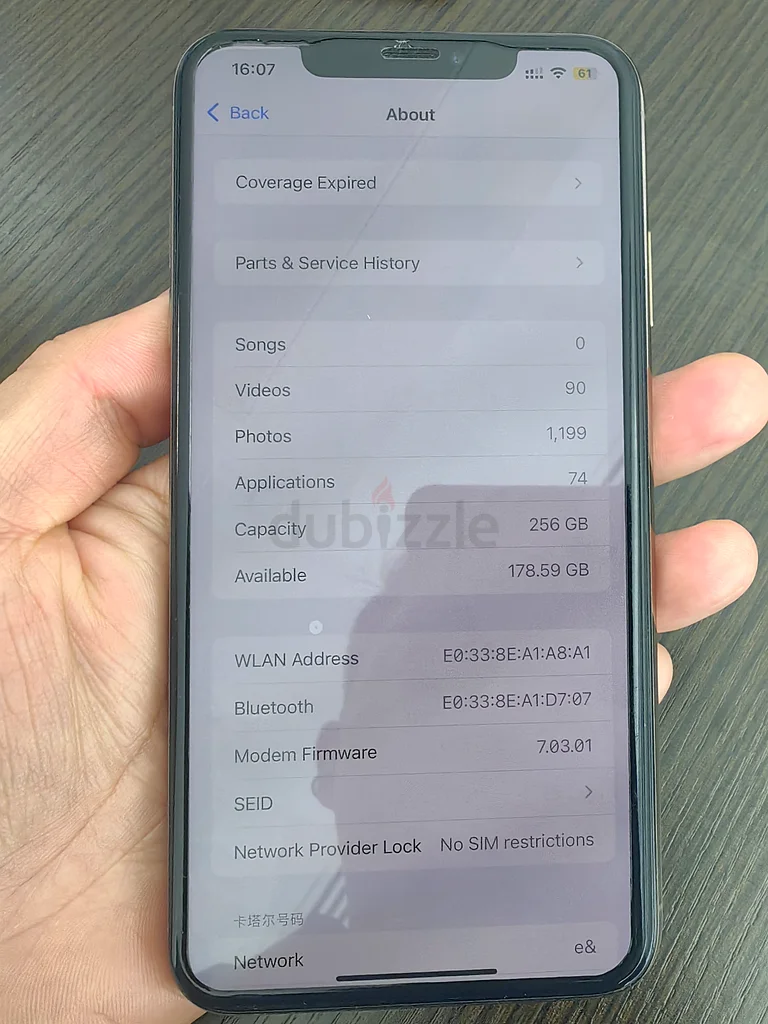 Apple iPhone XS Max with 256 GB - Ful option! 2 sim.pefect screen. FaceID good，free wireless charger632158757468181129