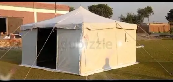 Canvas tent 4 X 4 meter
