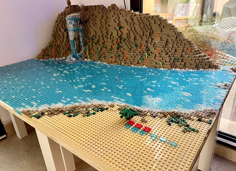 Lego waterfall panorama63265599226753110
