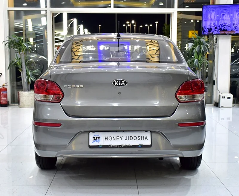 AED 489 EMI at 0% DP | KIA Pegas (2021 Model) in Grey Color, GCC Specs63151841538306114