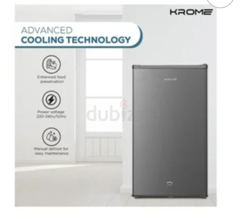Krome 120L Single Door Refrigerator62931668778371114
