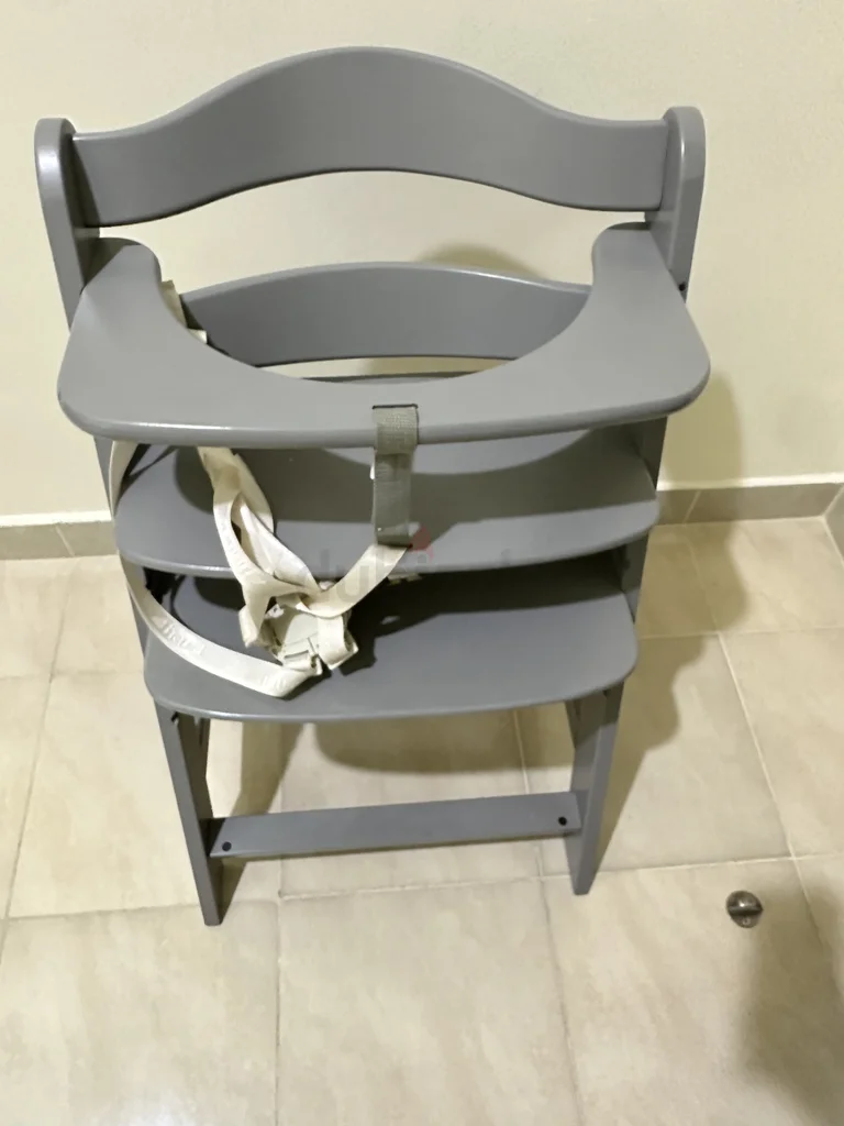Hauck Alpha+ grey Stylish and Safe Feeding High Chair for Your Baby629306545982751119