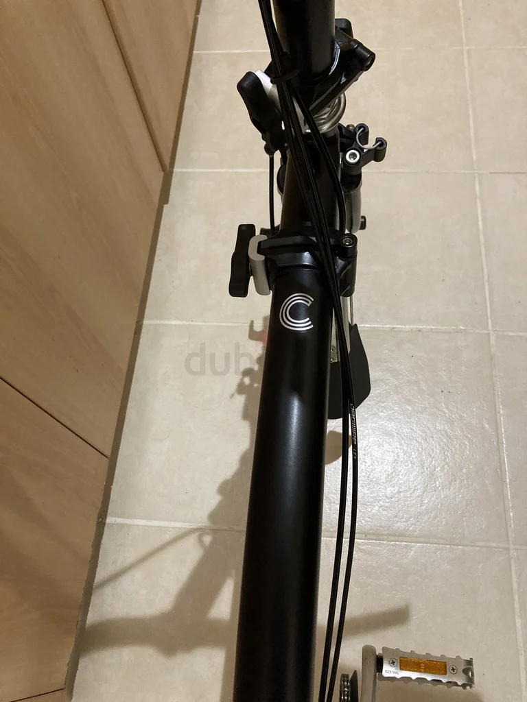 Brompton C-line, 3 speed 2023 model, with free lights and FEND foldable helmet62933695110401112