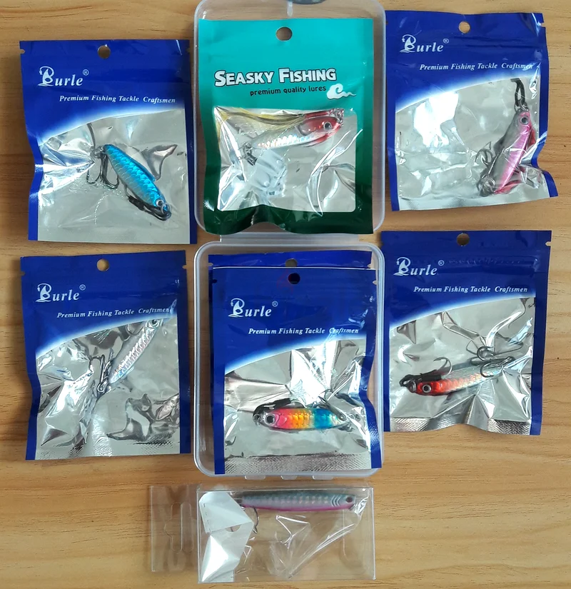 Premium Fishing Lures - Set of 6 High-Quality Tackle 10gm63241123417987110