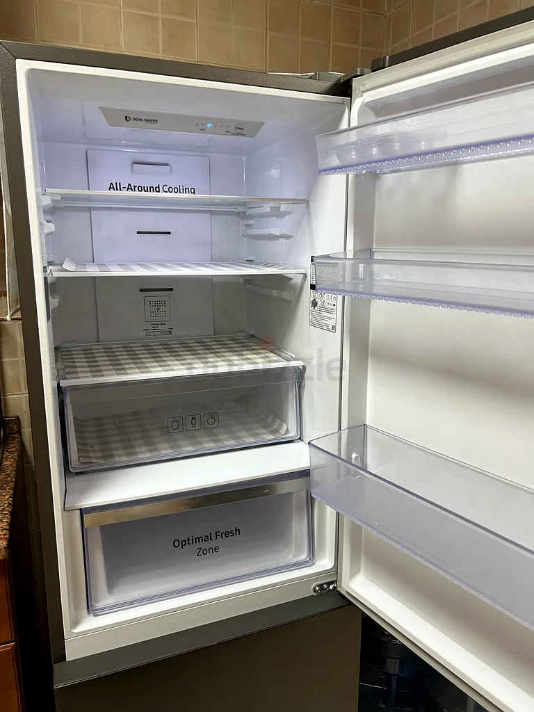 ثلاجة سامسونج RB30N4050B1، بسعة 290 لترًا مع فريزر في الأسفل، توصيل + ضمان63261286789761113