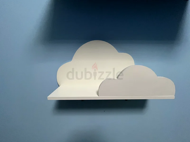 Home center Cloud Shelf and Starry wall hooks.63215376928001111