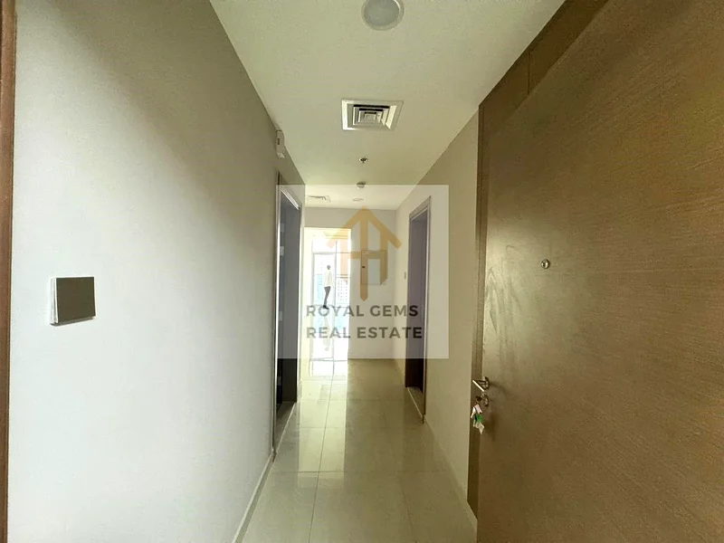 Room and hall for yearly rent, in Gulfa Towers Ajman, at 40,000 with Barking, open view, with Gym and pool, and baby play area.62867823253250112
