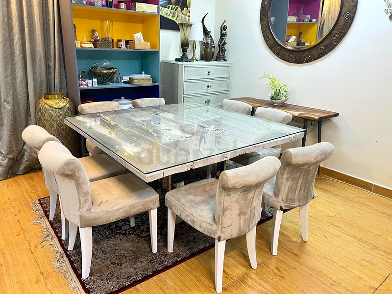 Charming Marina Home Railway Wood Dining Set628638209589771113