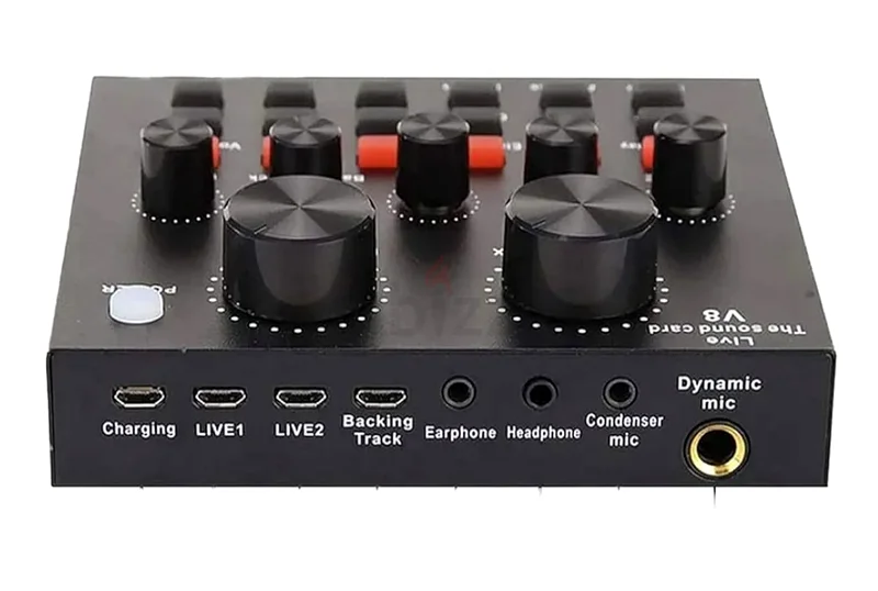 Professional USB Microphone Bundle with Sound Card and Accessories63261835454209111