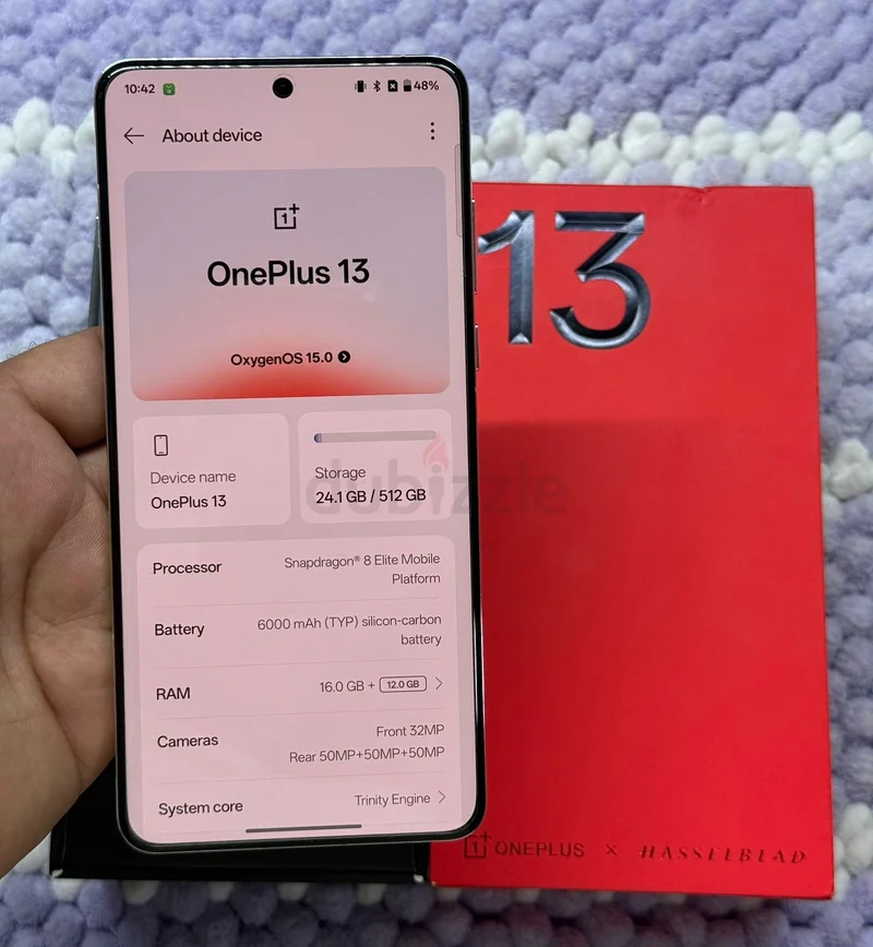ONEPLUS 13 512GB STORAGE WHITE COLOR62863824757635113