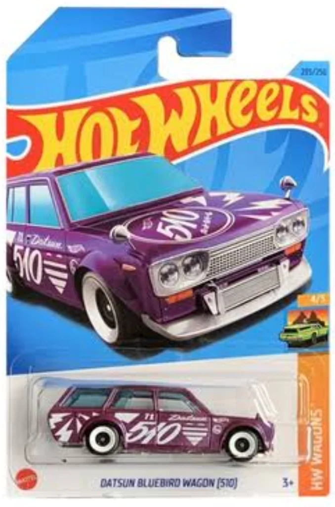 Datsun Bluebird wagon Hot wheels purple62866837013634115