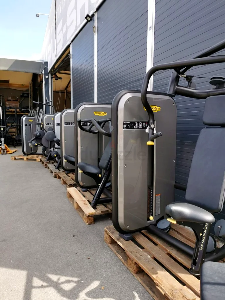 Technogym Chest, Back, Legs, Arms FULL GYM 70,000 AED63242689783682111