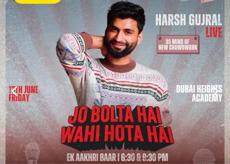 Harsh Gujral show silver ticket for sale62931664267393111