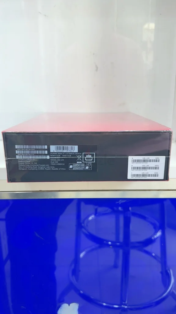 هواوي ميت XT 512 جيجا بايت، اللون الأحمر، إصدار عالمي، علبة تغليف62863824518787113