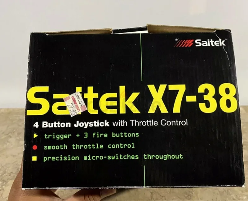 Flight to Fun: Saitek X7-38 Joystick for Sale!63229687139202111