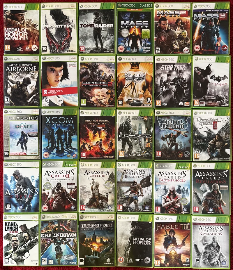 Xbox 360 games 45 dhs62930645700098111