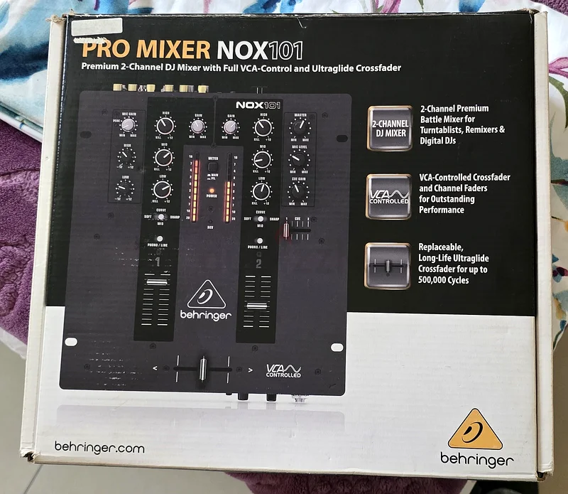 Unleash Your DJ Skills with Behringer Pro Mixer NOX101!632645898484491111
