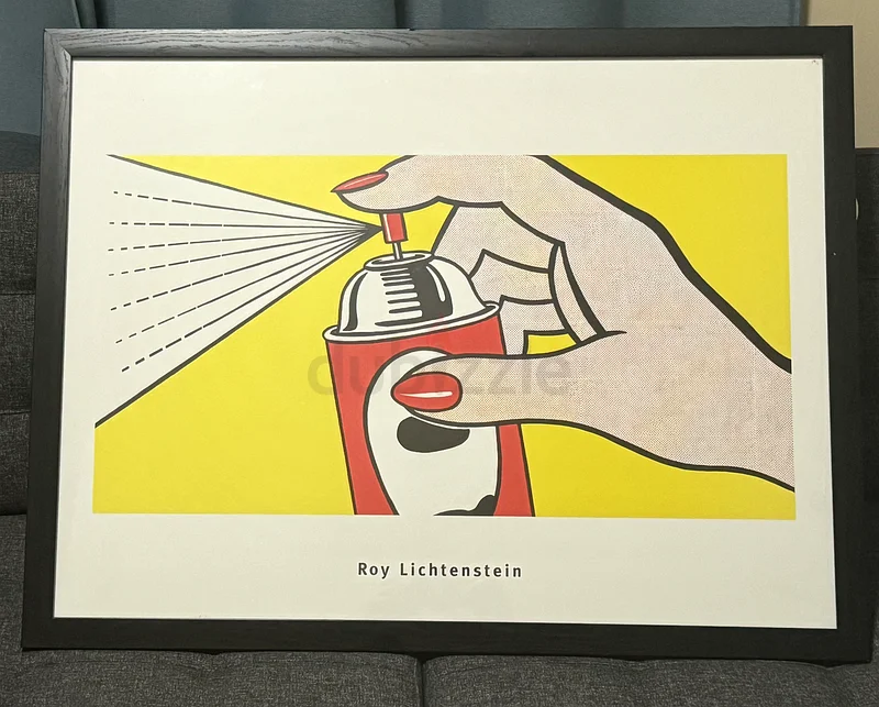 Roy Lichtenstein Original Poster Spray - Perfect for True Collectors!63264069964417111