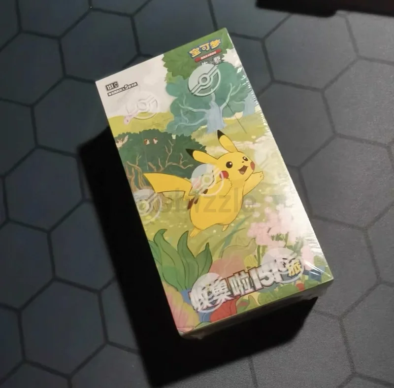 โปเกมอนการ์ดภาษาจีน บูสเตอร์บ็อกซ์ชุด “Collect 151 Journey”62866836919298111