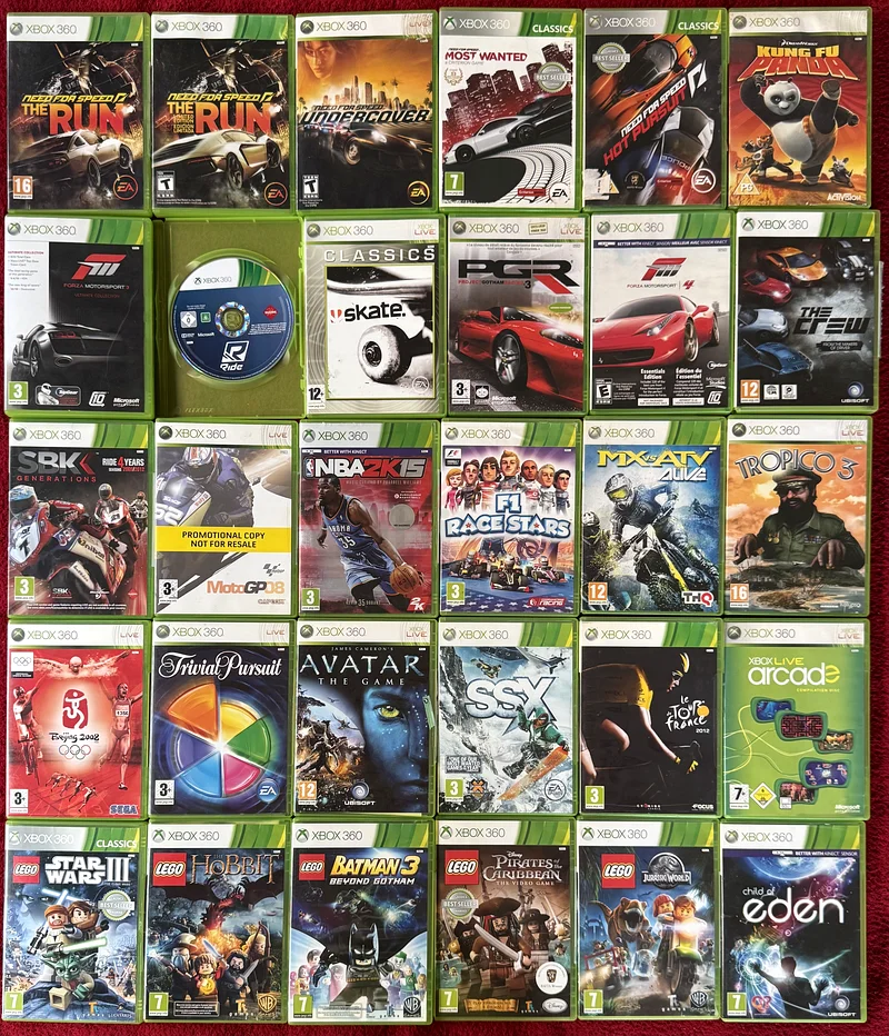 Xbox 360 games 45 dhs62930645700098112