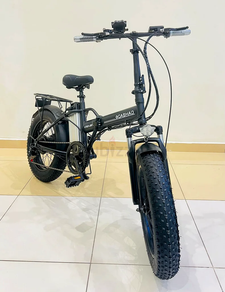 Unisex Adult, E-Bike Quark 20 Inches, Fat Electric Bicycle, Adult Foldable, Black63253481890562112