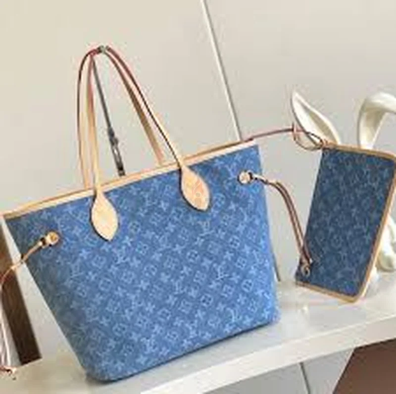 لويس فويتون LV نيفير full الدنيم الأزرق62931670016003111