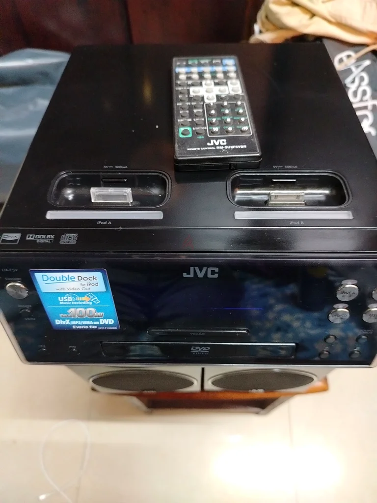 JVC micro audio system with 2-way speakers !63261812428163113