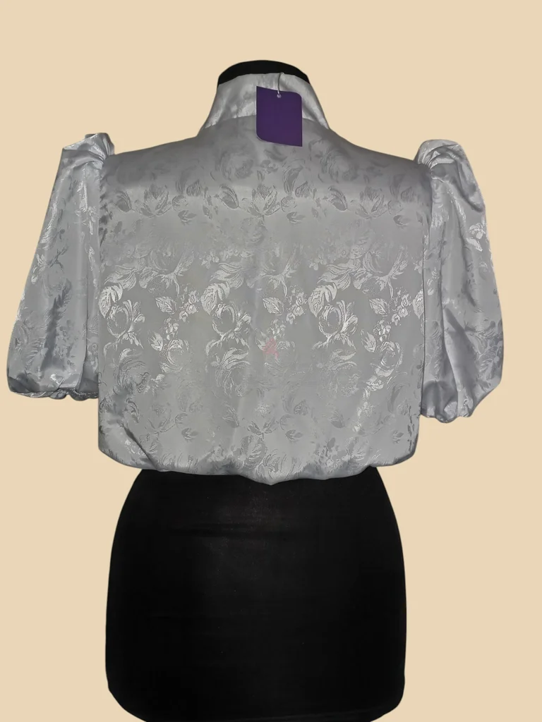 SALE! Puff Sleeve Blouse made from Japanese Fabric62935675321347112