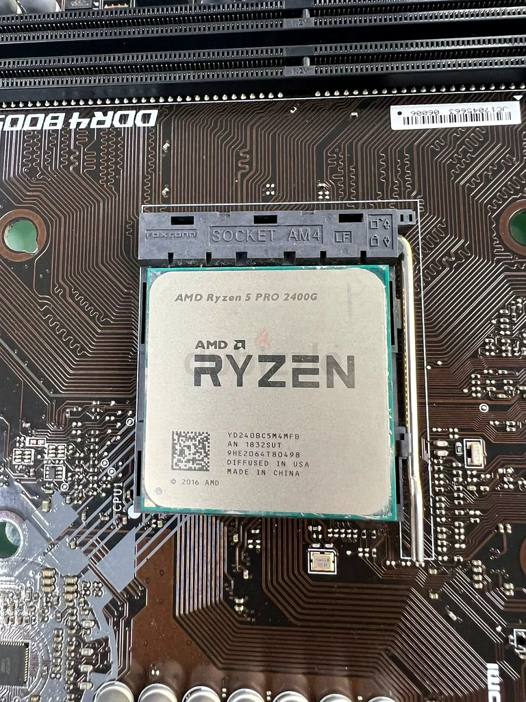 AMD Ryzen 5 2400G مع لوحة أم MSI B450M63166653300225112