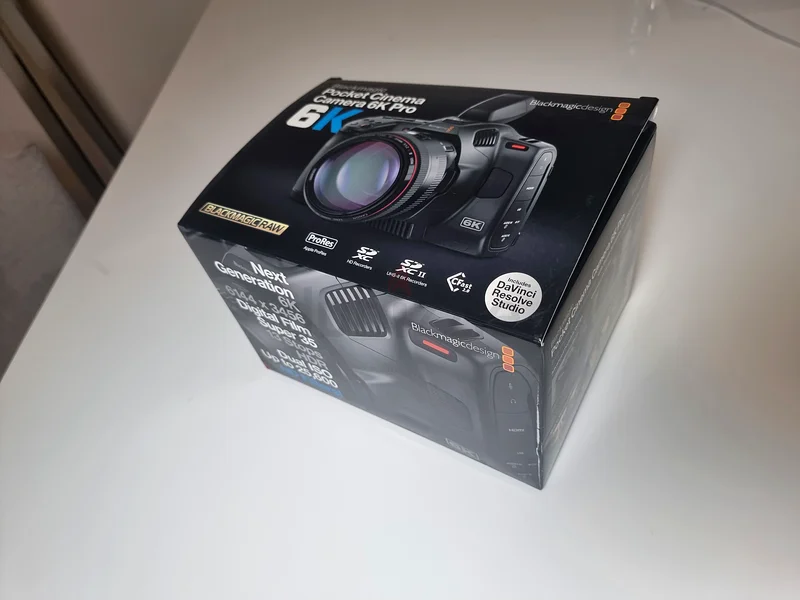 كاميرا سينما الجيب Blackmagic 6K Pro62931671764227111