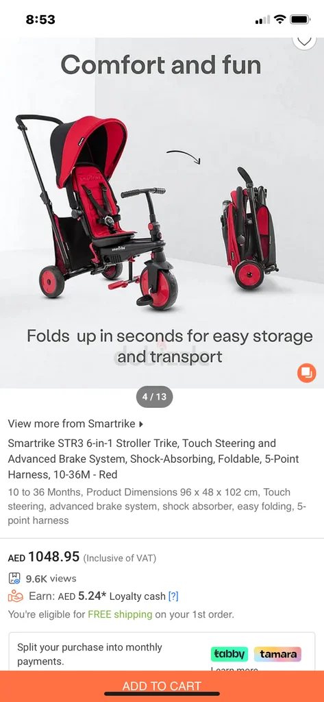 SmarTrike str urban62931682767747113