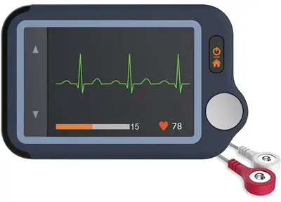 Wellue ECG Monitor, Heart Monitor with EKG, Bluetooth Heart Monitoring Device with iOS  Android App