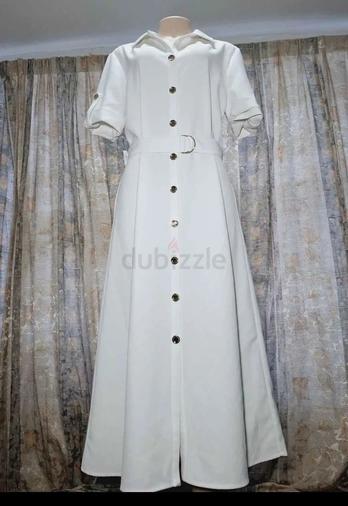 فستان أبيض للنساء RB62931670977793111