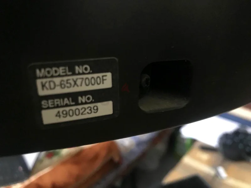 Sony 65inch Smart TV62932692689411112