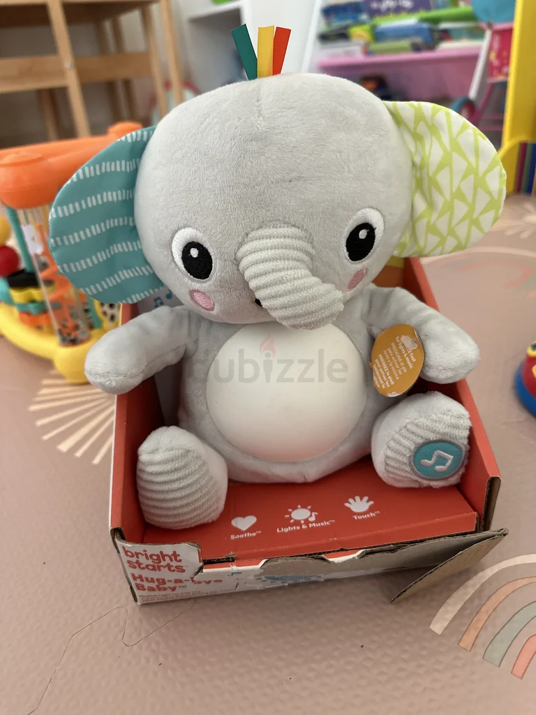 Bright starts hug a bye baby! Adorable Plush Elephant Toy for Babies!629306546414101118