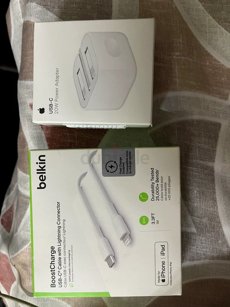 apple original 20W Adapter and cable632233574511371111