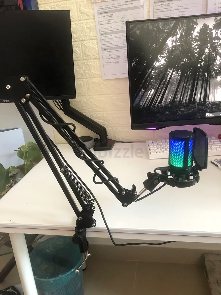 Fifine microphone with boom arm63233646026371113