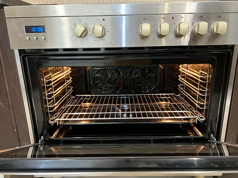 MIDEA, 5-Hob Stainless Steel Cooker Range VSVC96048 Silver, FREE DELIVERY, INSTALLATION63168525123715114