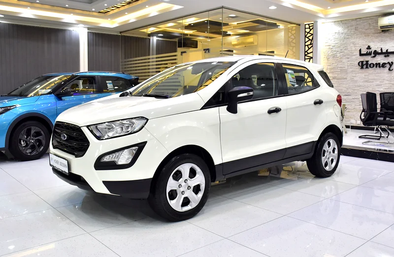 AED 626 EMI at 0% DP | Ford EcoSport 1.5L (2021 Model) in White Color, GCC Specs63156039297155111