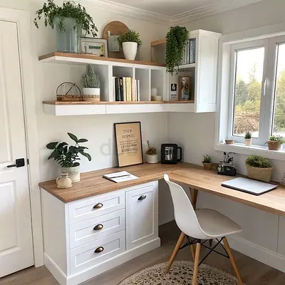 Study table with storage