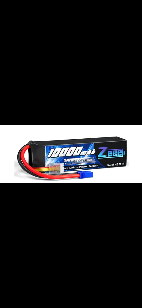 بطارية ليثيوم بوليمر Zeee 4S سعة 10000 مللي أمبير في الساعة، 14.8 فولت، 120C مع موصل XT90، غلاف لين، بطاريات للسيارات والقوارب التحكم عن بعد63226786828033113