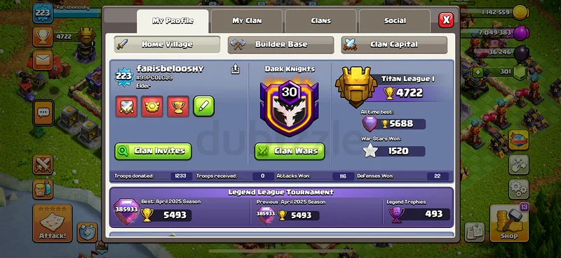 Crash of clan account63228834809857112