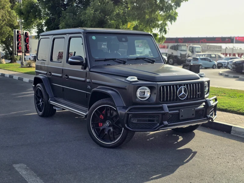 G 63 AMG - 2021 - 26000 Km Only - Matte Black - Clean Title - Japan Specs629316456492811119