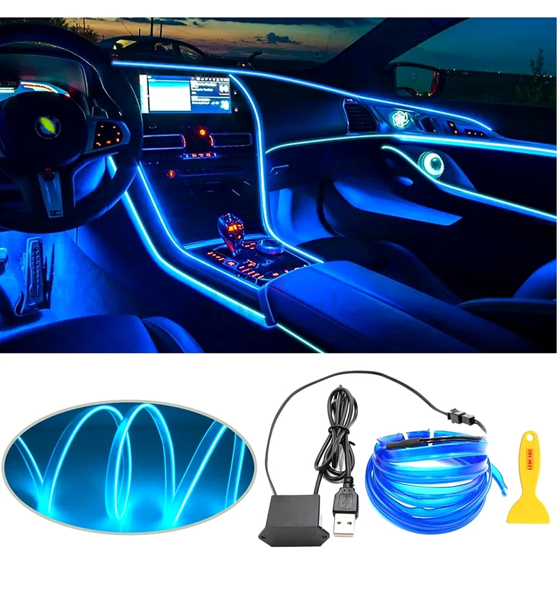 Car interior glow light63222347122561114