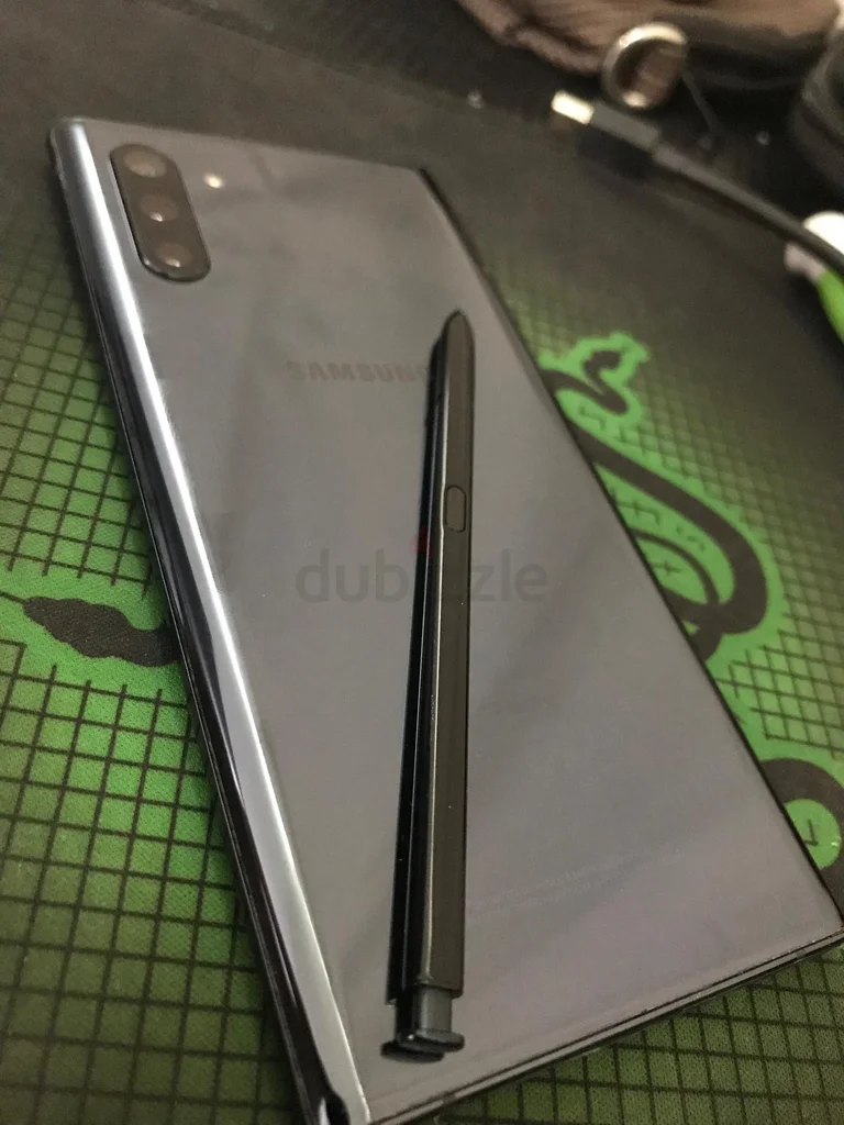سامسونج نوت 10 سعة 256 جيجا بايت لون أسود أوورا N970U62863825631363118