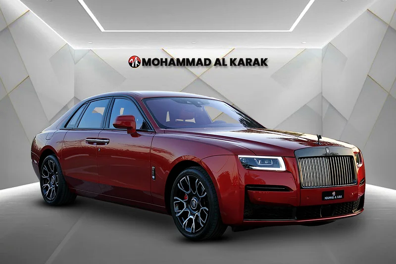 2023 رولز رويس غوست بلاك بادج - دول مجلس التعاون الخليجي - ضمن الضمان + عقد الخدمة - طلاء أصلي - كيلومترات قليلة63173844438531112