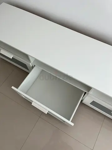 Sleek White Modern Storage Cabinet for Sale!