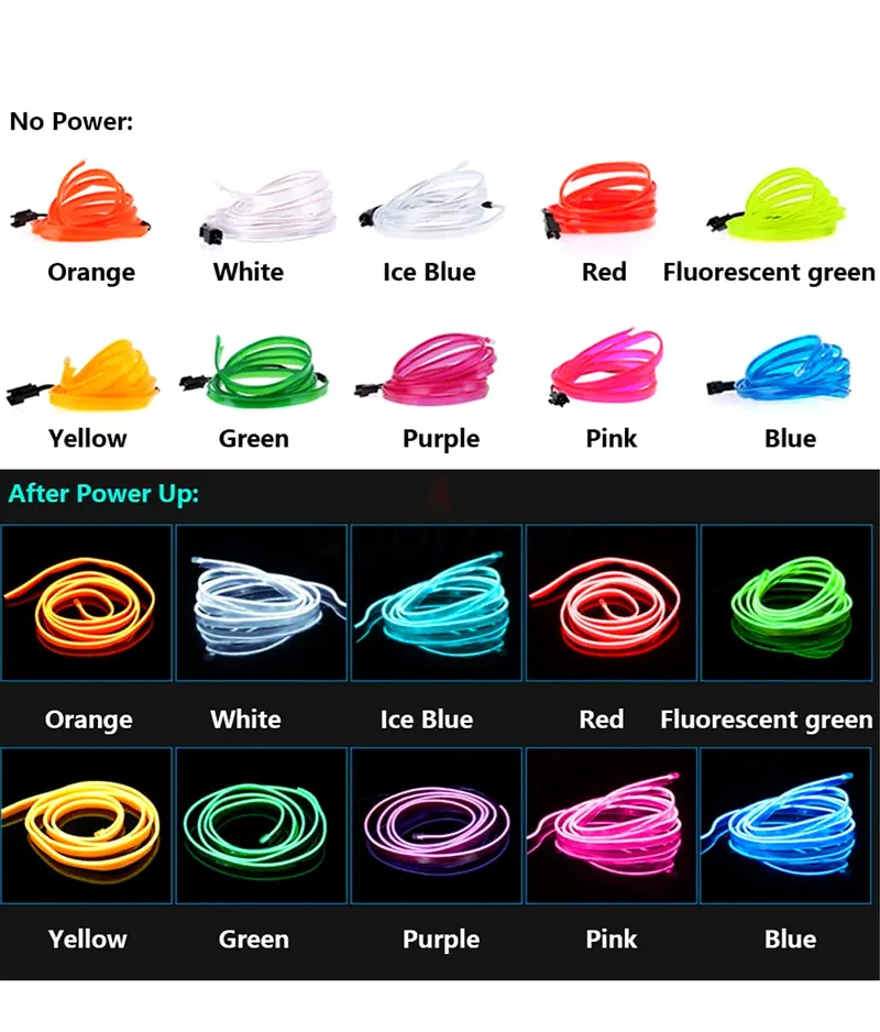 Car interior glow light63222347122561117
