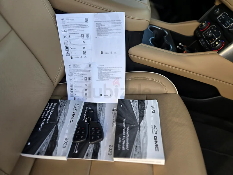 TAHOE PREMIUM  2023 GCC UNDER WARRANTY 210k only First owner63153226545410111