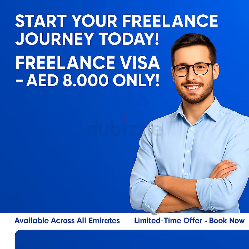 Freelance visa at 8000 AED63217334687618113